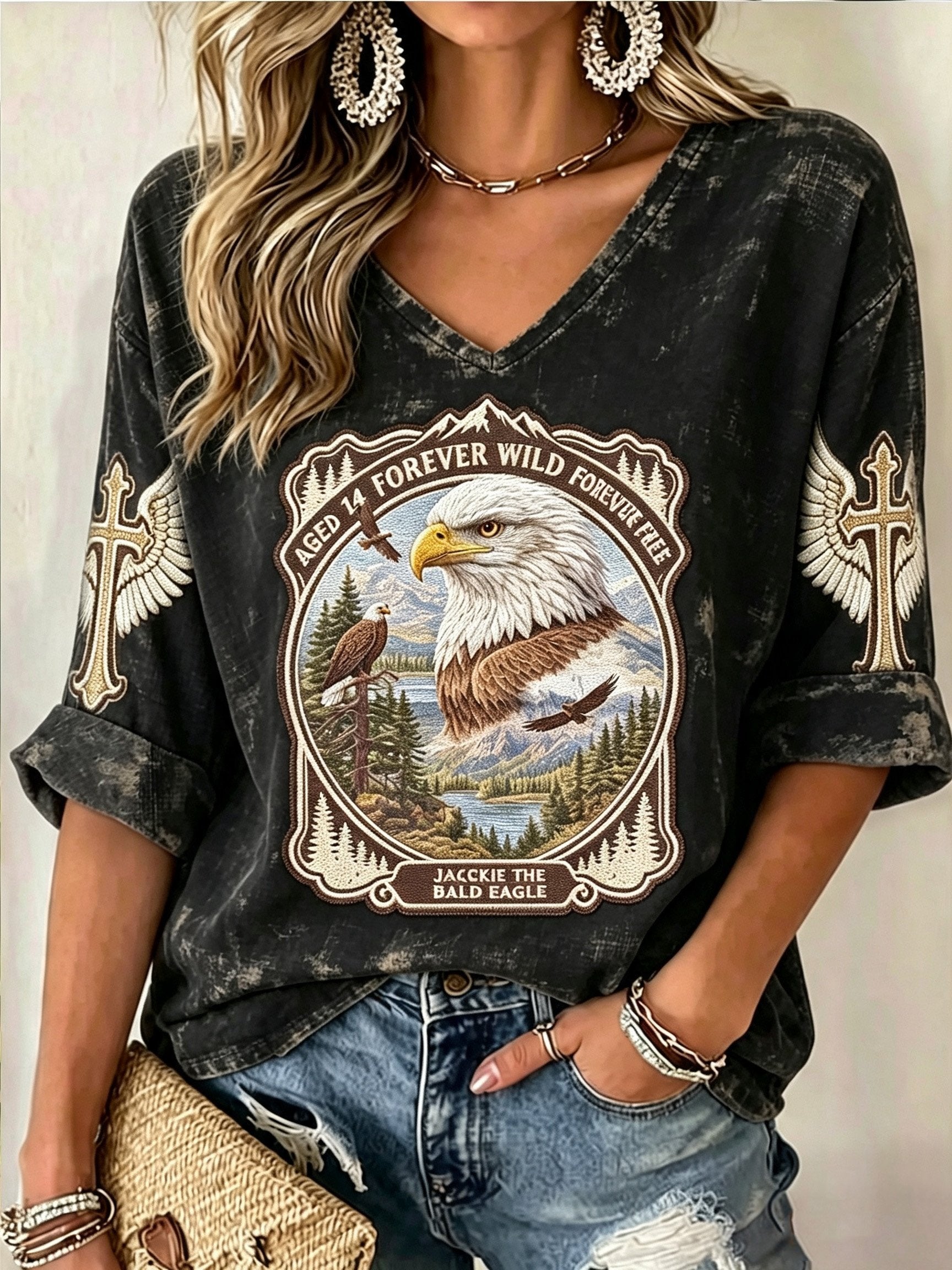 Women's Animal Print Casual Top