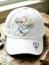 Unisex Faith Print Baseball Cap