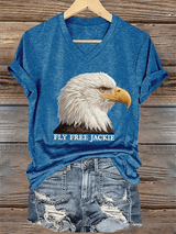Women's Fly Free Jackie Print T-shirt