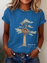 Women's Jackie And Shadow Printed T-shirt