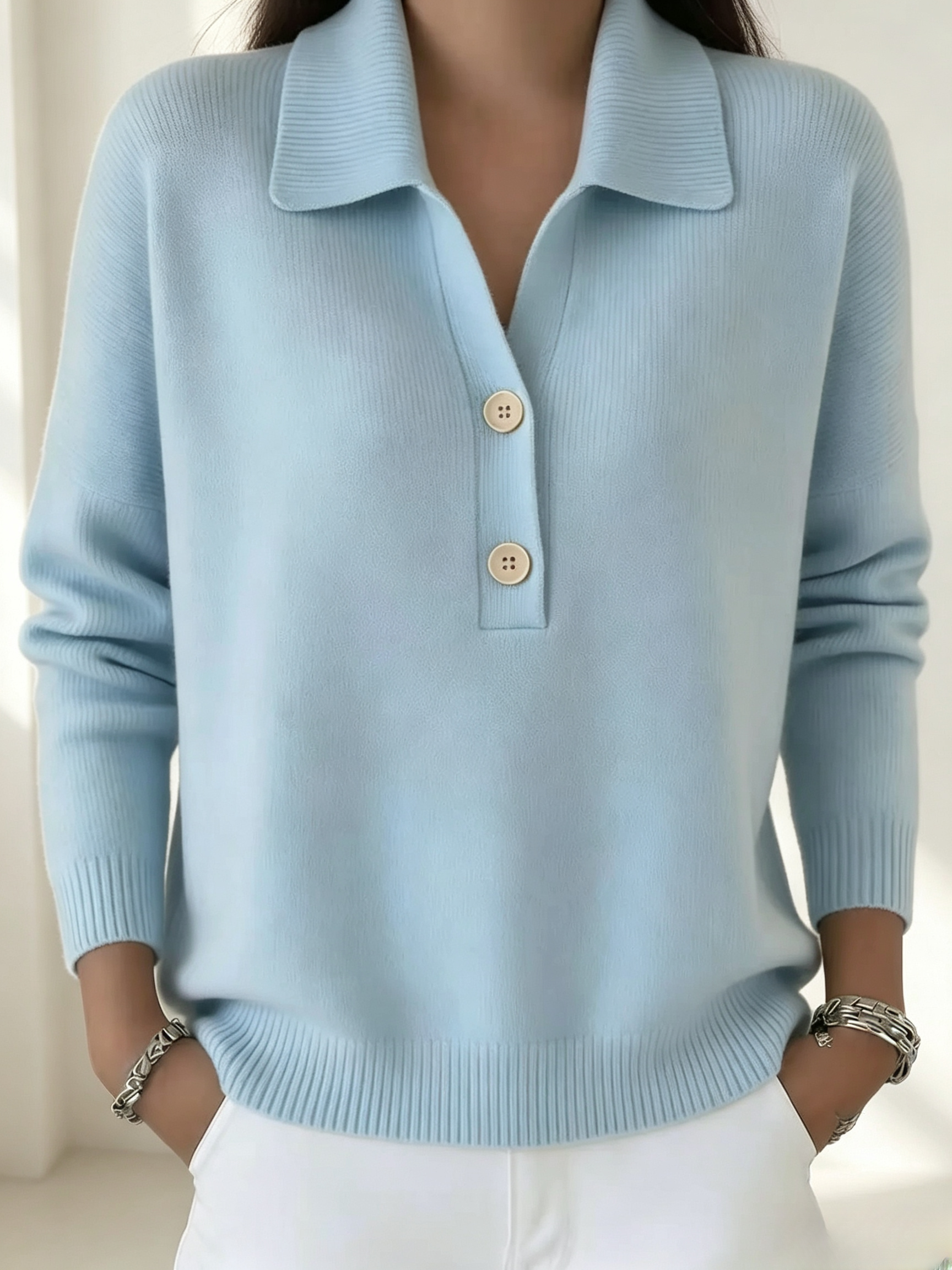FALL SALE🔥 Women's V-neck Cashmere Sweater