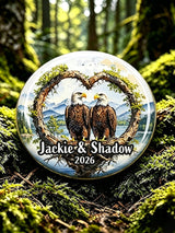 Unisex Jackie and Shadow Print Button