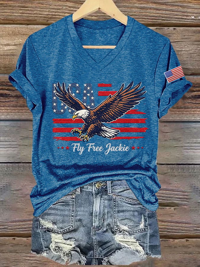 Women's Fly Free Jackie Print T-shirt