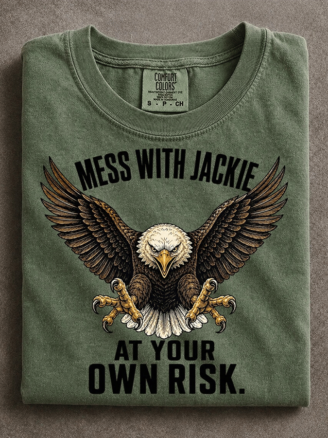 Women's Jackie And Shadow Printed T-shirt