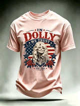 Men's Vintage Country Music Tribute Parton Tour T-Shirt