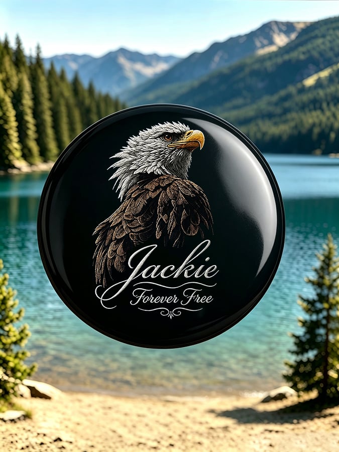 Bald Eagle "Jackie" Badge