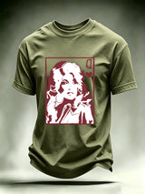 Men's Queen of Hearts Shirt Country Music Graphic Tee
