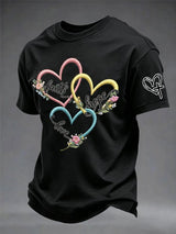 Men's Faith Printing  T-Shirts