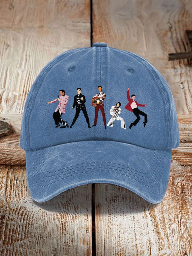 Rock singer retro unisex hat