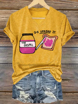 Women's  THE GOSPEL Print T-Shirt