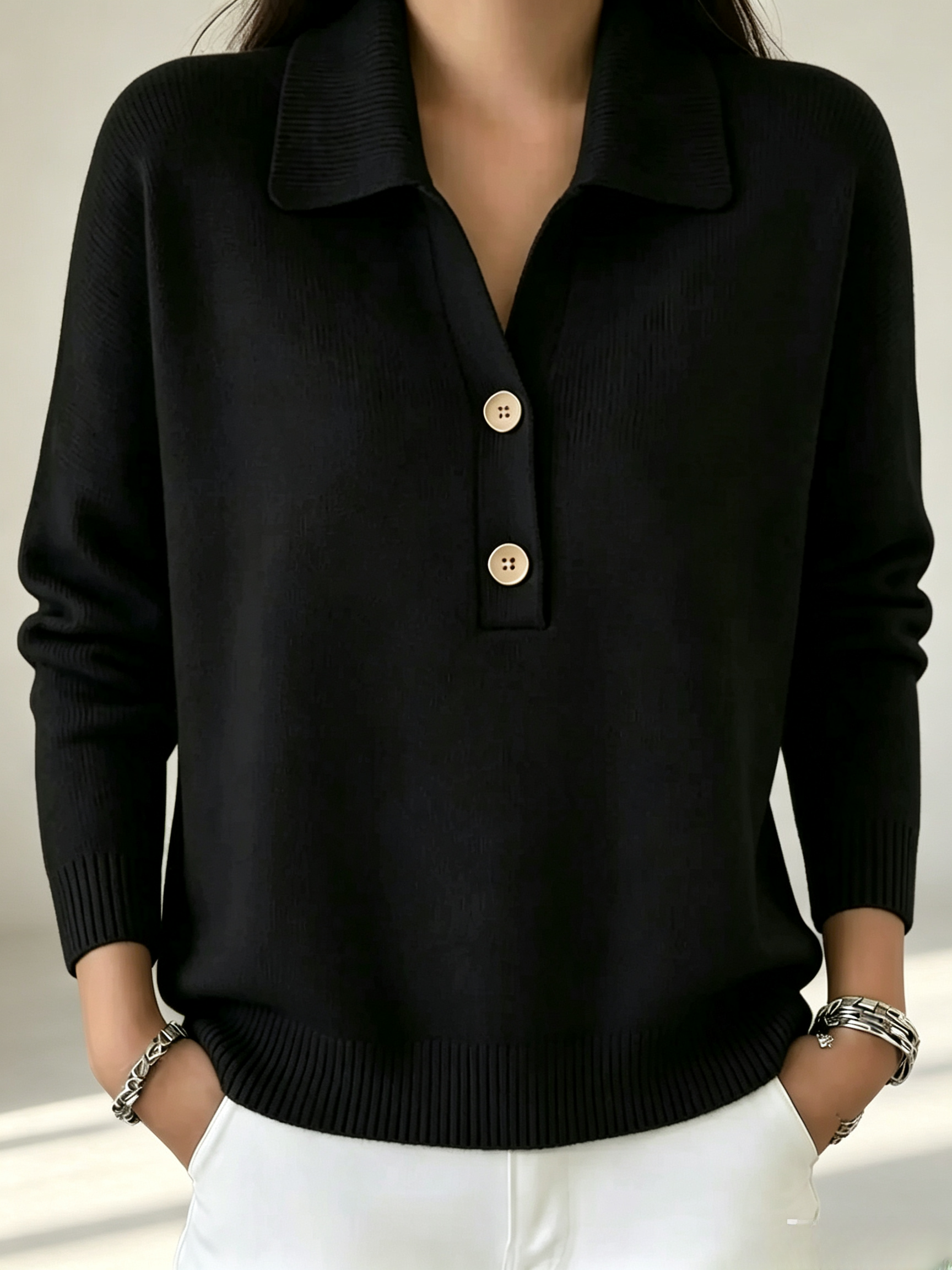 FALL SALE🔥 Women's V-neck Cashmere Sweater