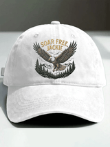 Retro Soar Free, Jackie Print Baseball Cap