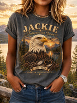Women's Forever Our Queen Jackie Print Tee