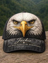 Unisex Retro Rest in Peace Jackie Print Hat