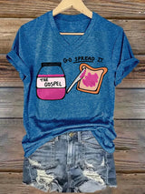 Women's  THE GOSPEL Print T-Shirt