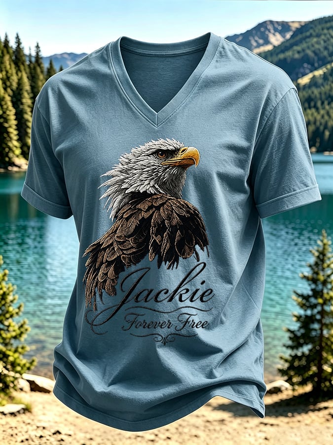 Men's Animal-Print Casual Top