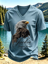 Men's Animal-Print Casual Top