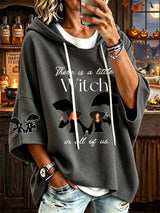 Women's There's A Little Witch In All Of Us Print Hooded Sweatshirt