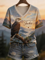 Deepest Condolences To Jackie, May You Rest In Peace. Printed T-Shirt
