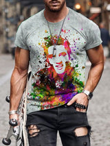 Men'S Music Festival Print T-Shirt