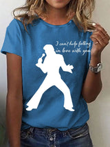 Womens Music Superstar Print T-Shirt