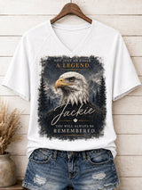 Women's Not Just an Eagle, A Legend Print Tee