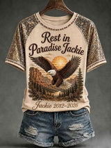 Deepest Condolences To Jackie, May You Rest In Peace. Printed T-Shirt