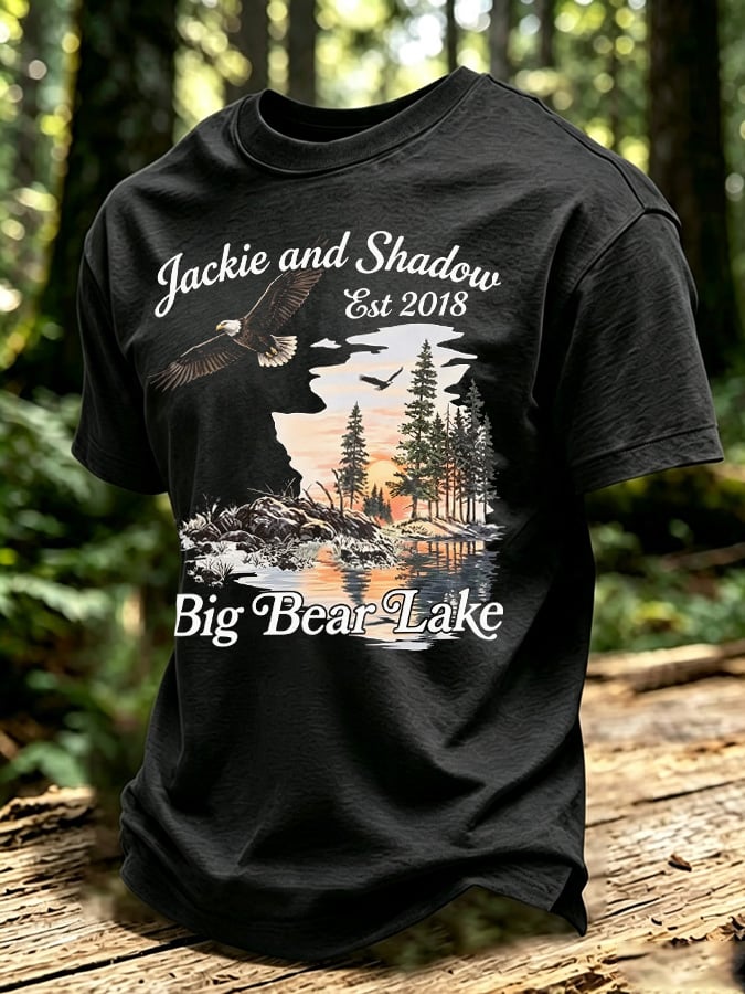 Men's  Jackie and Shadow Print Short-Sleeve T-Shirt