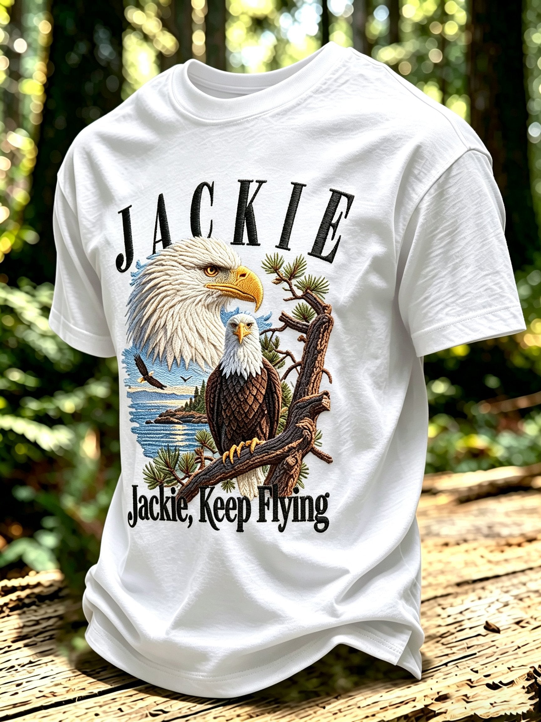Men's  Jackie and Shadow Print Short-Sleeve T-Shirt