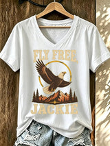 Women's Fly Free Jackie Print T-shirt