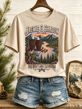 Women's Jackie And Shadow Printed T-shirt