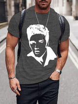 Men's Legendary Singer Print T-Shirt