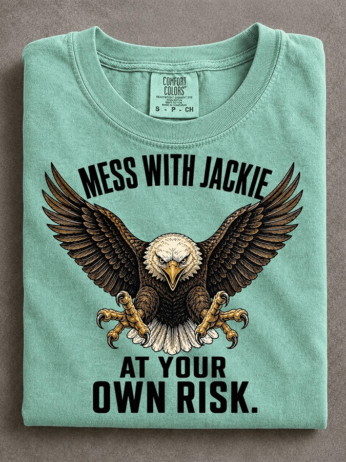 Women's Jackie And Shadow Printed T-shirt