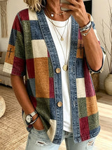 Women's Faith  Print Cardigan