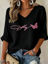 Women's Wildflowers Don'T Care Where They Grow — Dolly Parton  Print T-Shirt