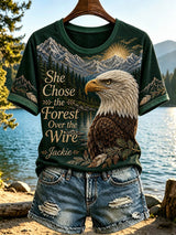 Women's Animal Print Casual Top