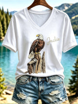 Women's Jackie And Shadow Printed T-shirt