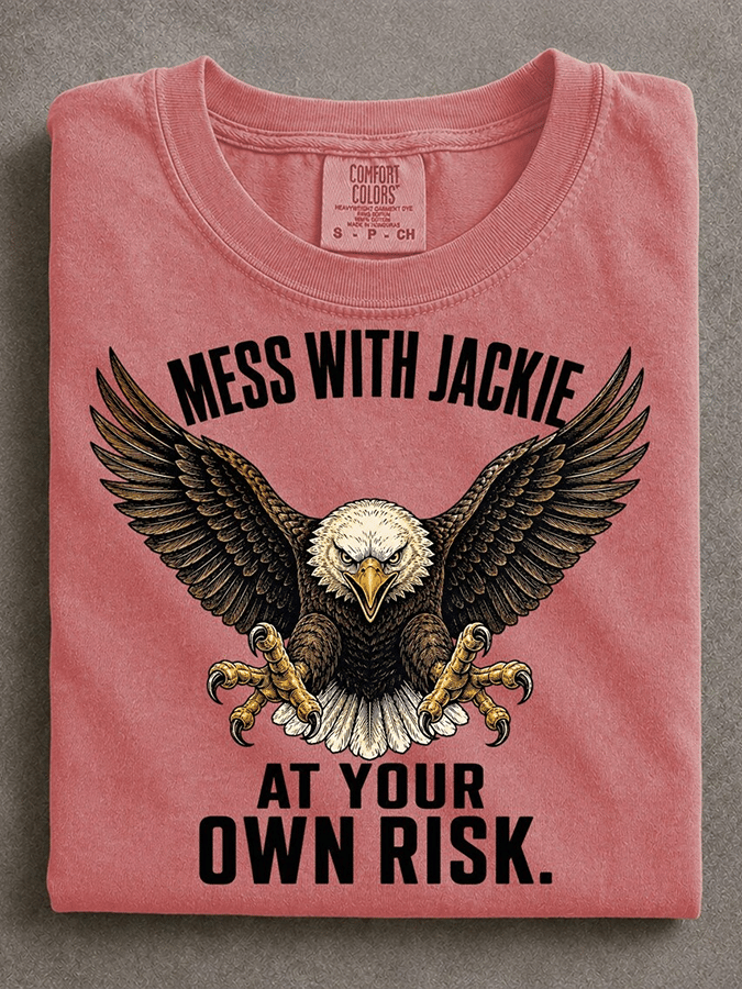 Women's Jackie And Shadow Printed T-shirt