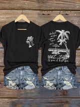 Women's Let It Go Print T-shirt