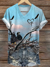 Women's Jackie And Shadow Printed T-shirt