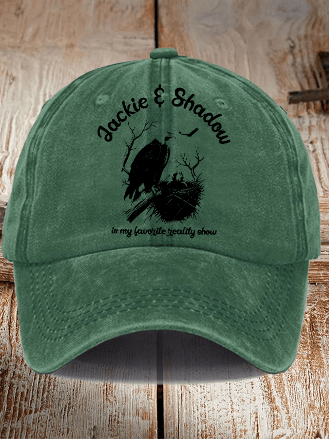 Unisex Jackie & Shadow Print Hat