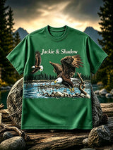 Men's  Jackie and Shadow Print Short-Sleeve T-Shirt