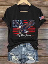 Women's Fly Free Jackie Print T-shirt