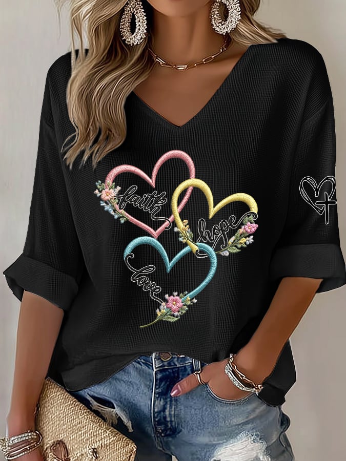 Women's Faith Print T-shirt