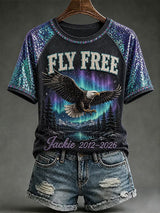 Deepest Condolences To Jackie, May You Rest In Peace. Printed T-Shirt