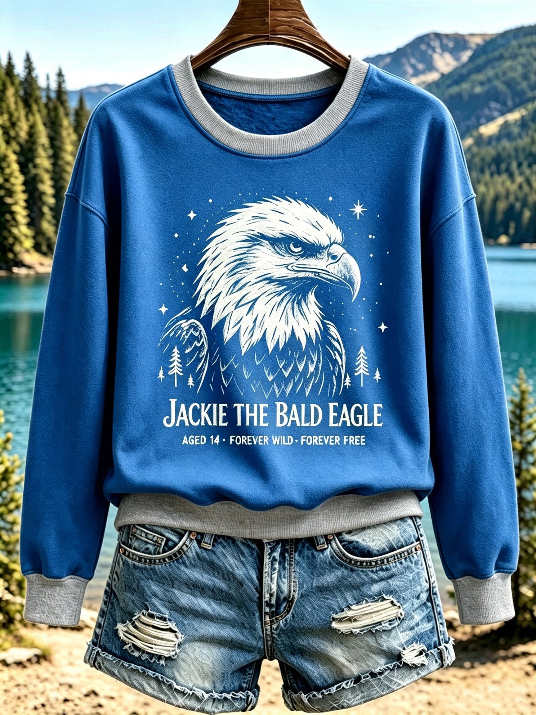 Women's Animal-Print Casual Sweatshirt