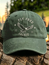 Unisex Fly Free Jackie Printed Hat