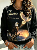 Women's Jackie & Shadow Print Top