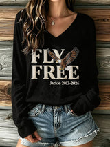 Women's Fly Free Jackie Print T-Shirt