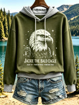 Women's Animal Print Casual Hoodie